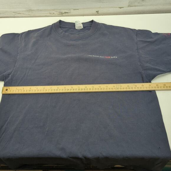 VTG USA Made‎ Anvil Tag Shirt Rock & Roll Hall of Fame Size XL Black Cleveland - Picture 8 of 12